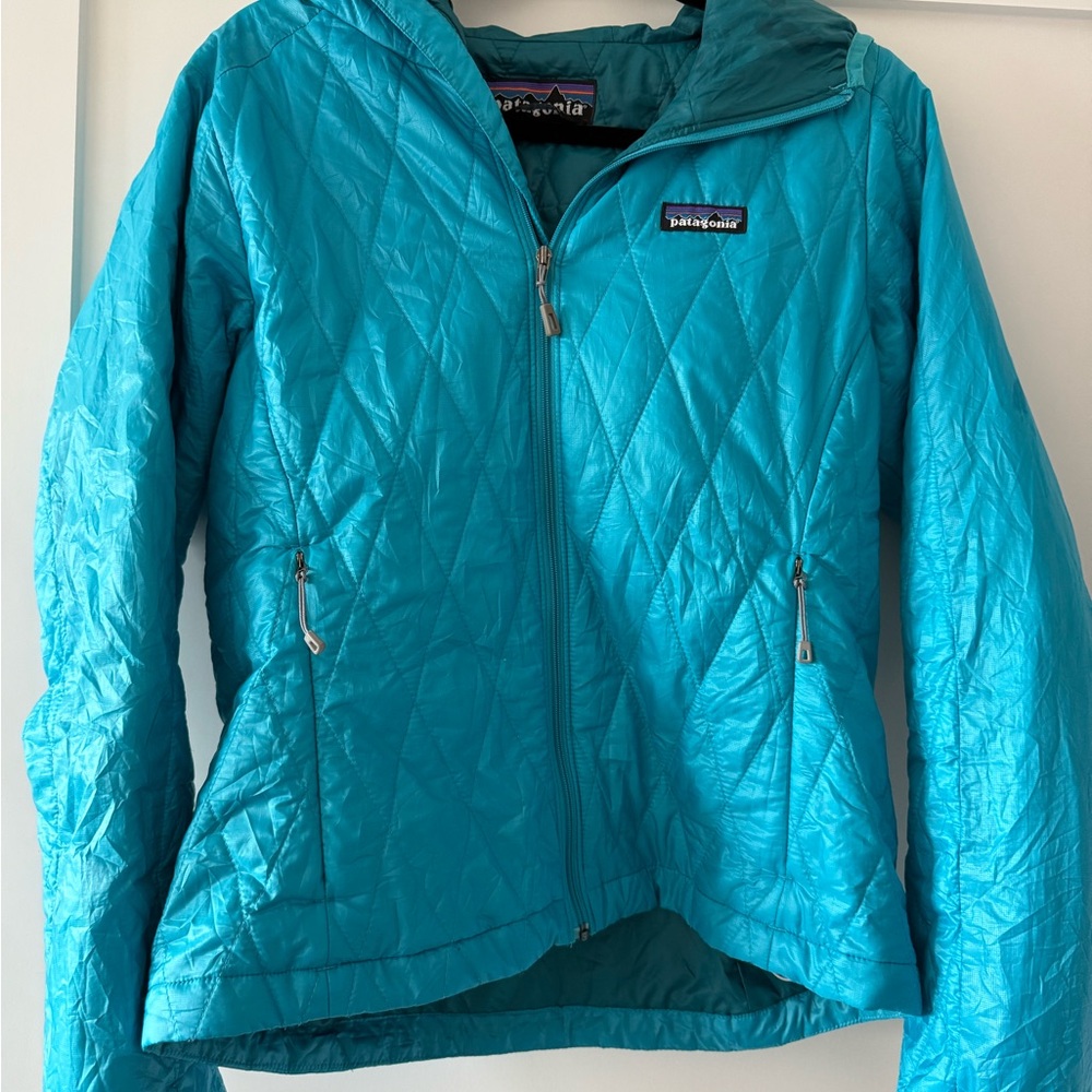 Patagonia Blue Quilted Jacket